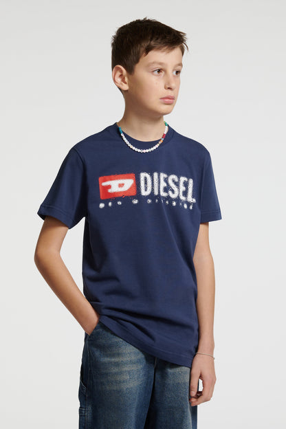 Denim Division logo jersey T-shirt Diesel