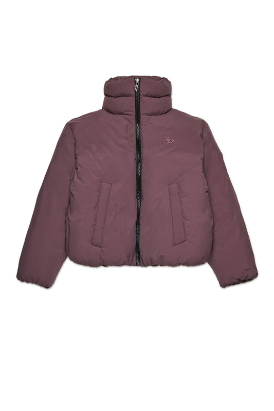Puffer jacket with D logo