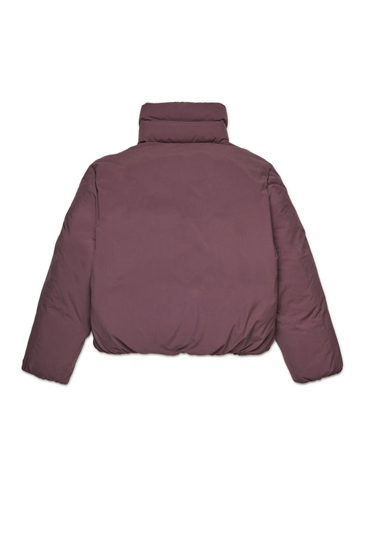 Puffer jacket with D logo