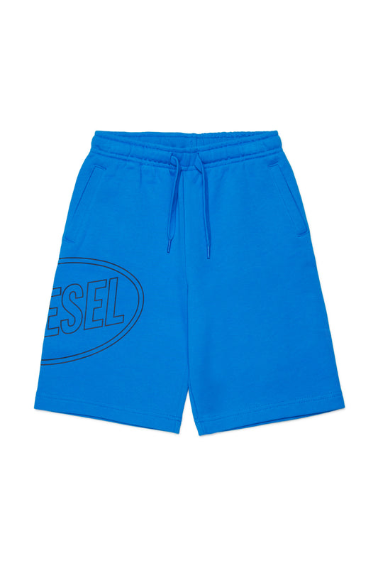 Jersey shorts with logo Diesel