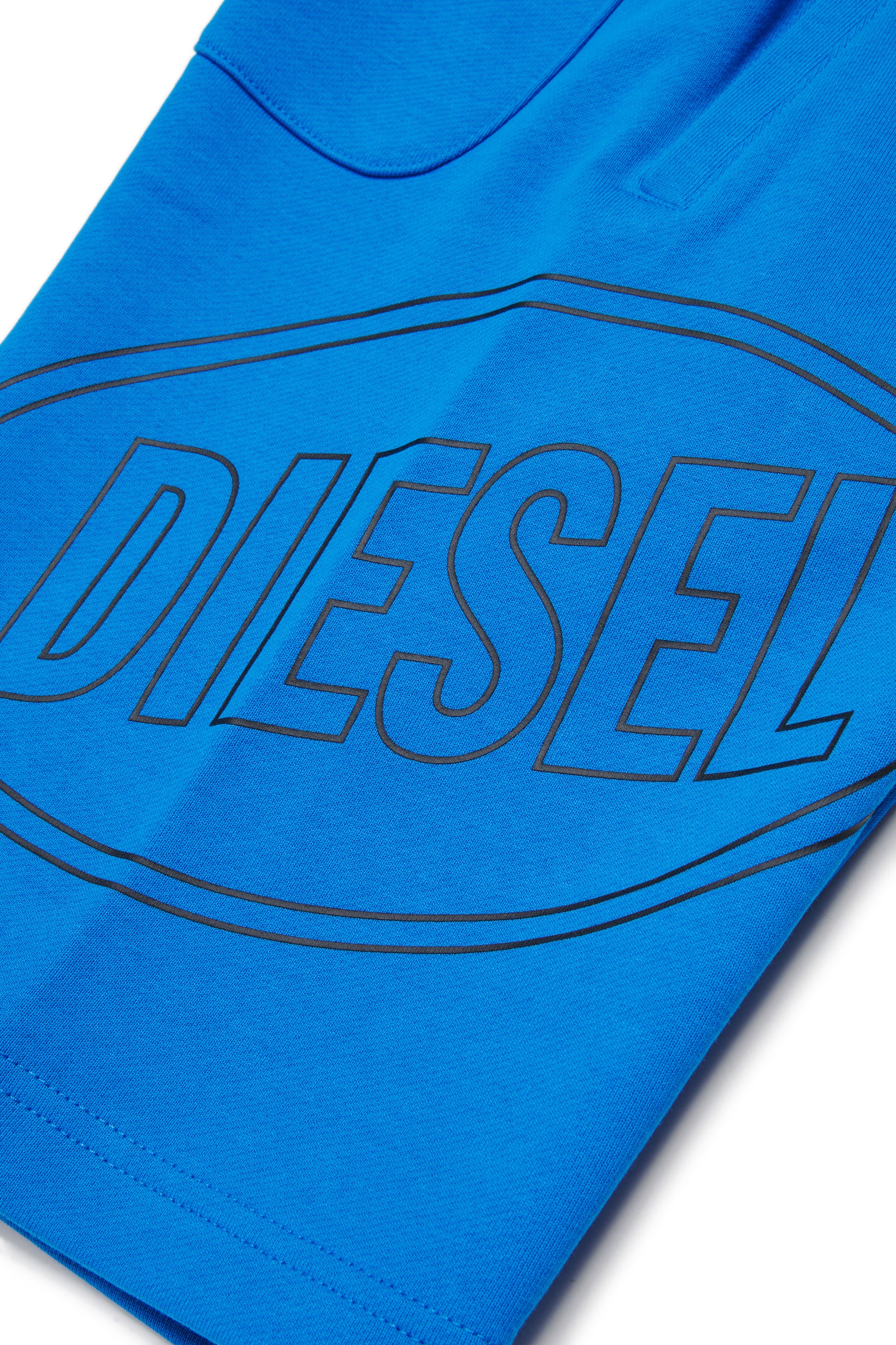 Jersey shorts with logo Diesel