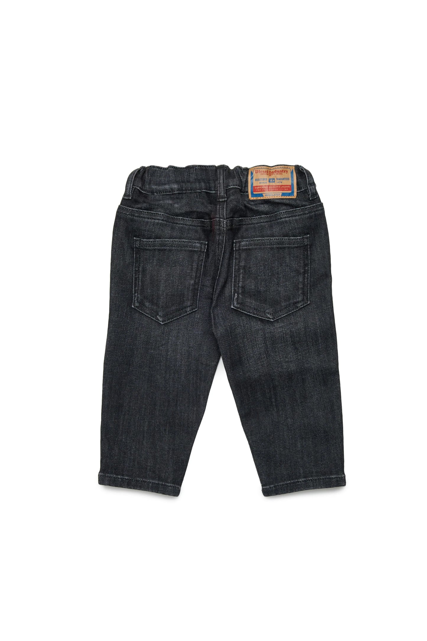 Regular fit black wash jeans Diesel