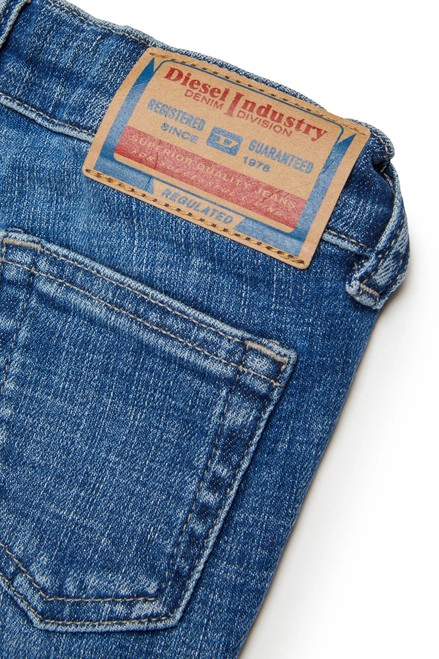 Bootcut jeans in medium blue wash Diesel