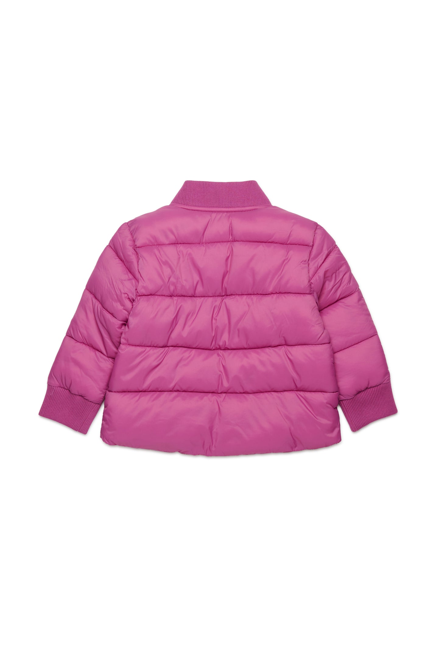 Padded jacket with patch Oval D