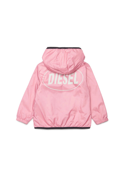 Windbreaker with printed logo Diesel