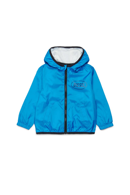Windbreaker with printed logo Diesel