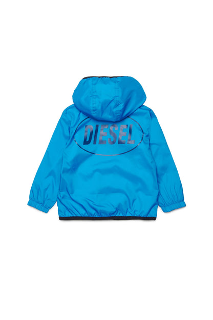 Windbreaker with printed logo Diesel