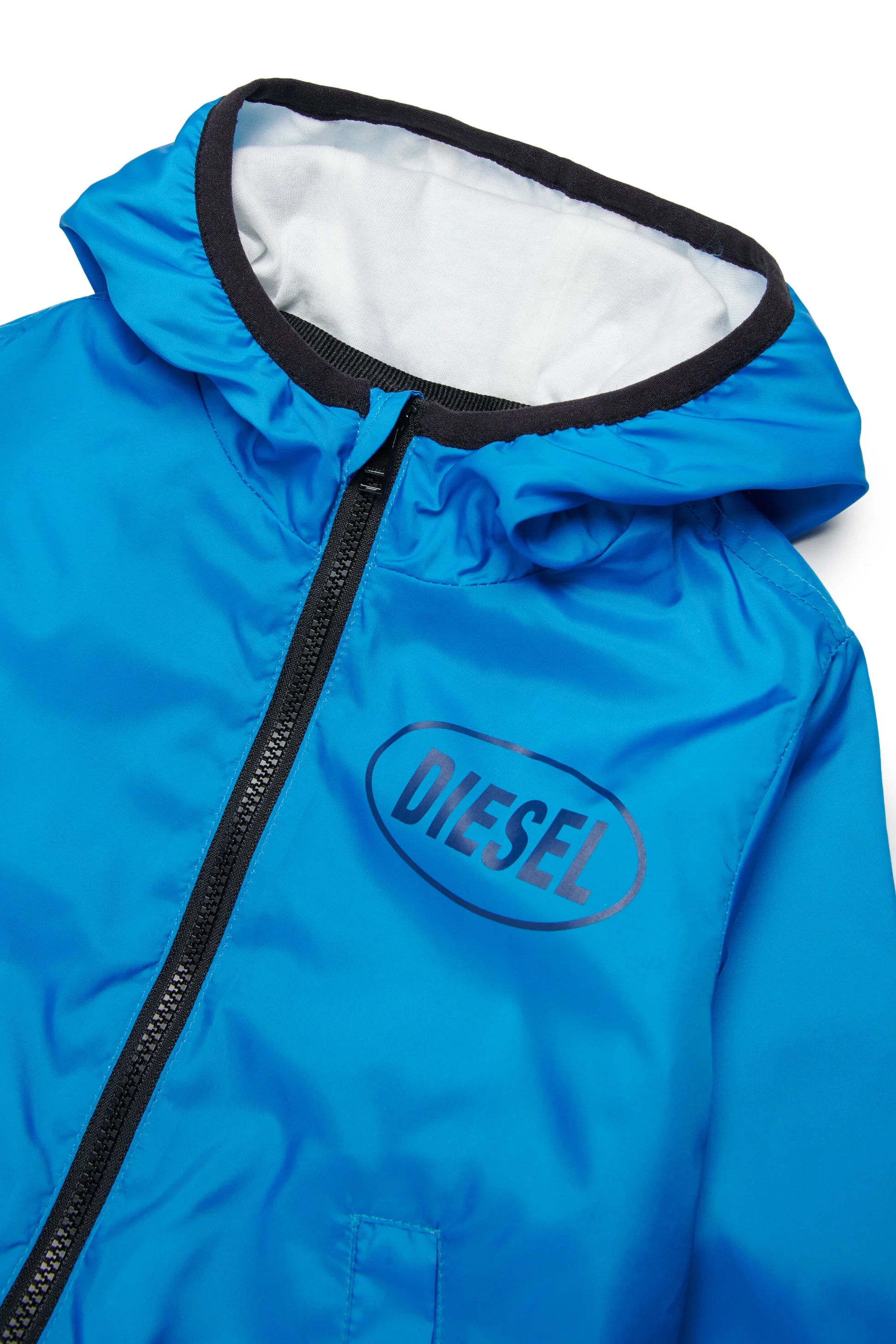 Windbreaker with printed logo Diesel