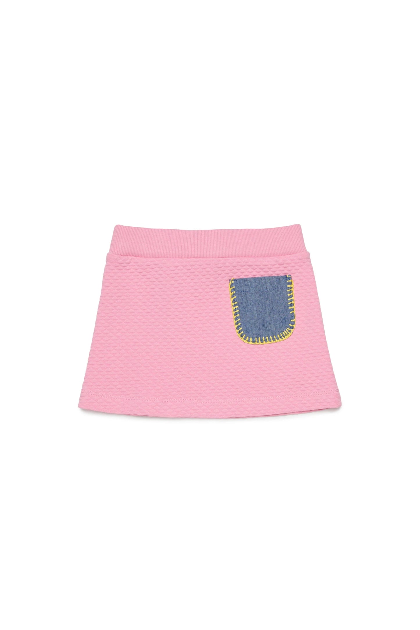 Mini skirt with stitched logo Diesel