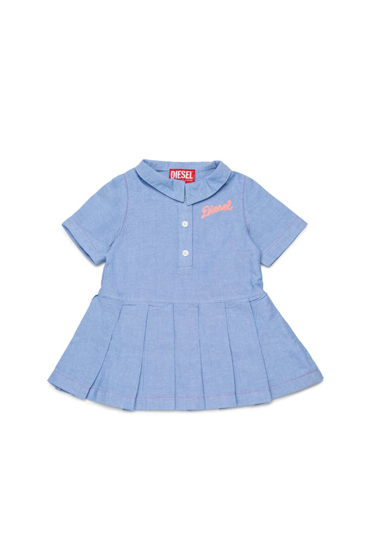 Polo dress with embroidered logo Diesel