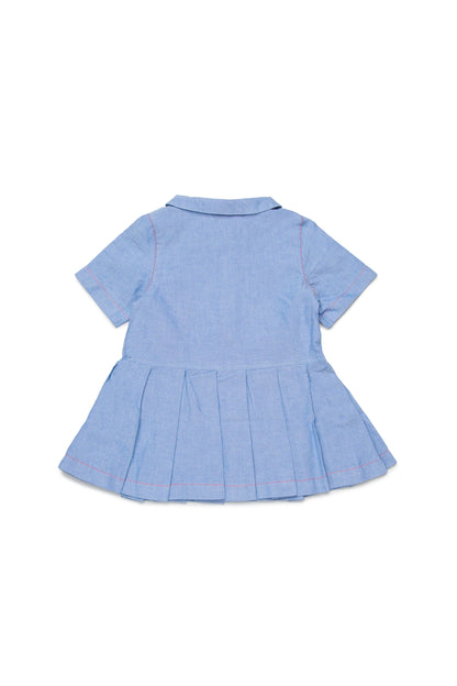 Polo dress with embroidered logo Diesel