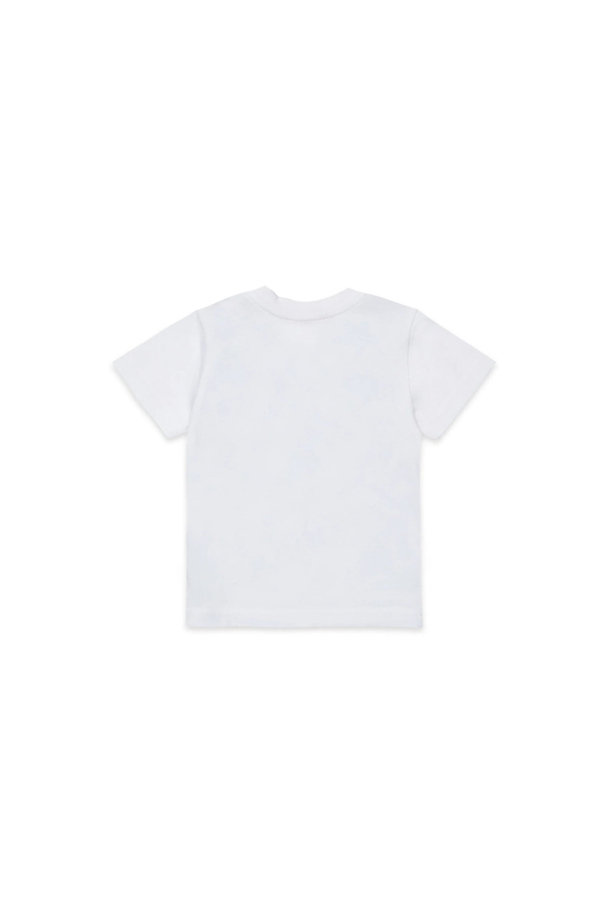 T-shirt with denim vest-effect print Diesel