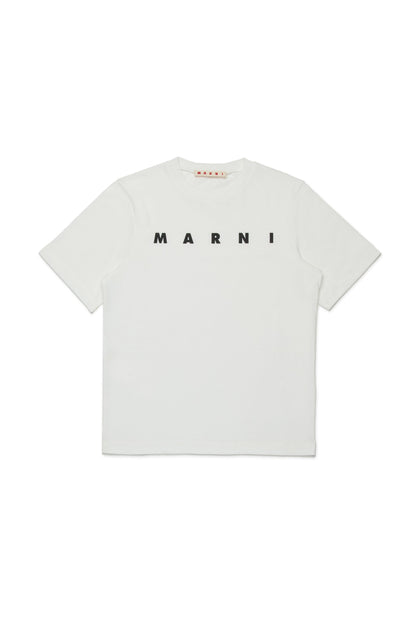 Jersey t-shirt with logo