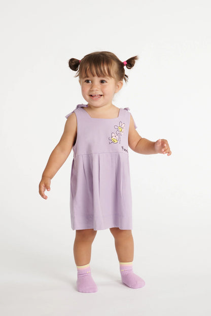 Dress with embroidered flowers and bows Marni