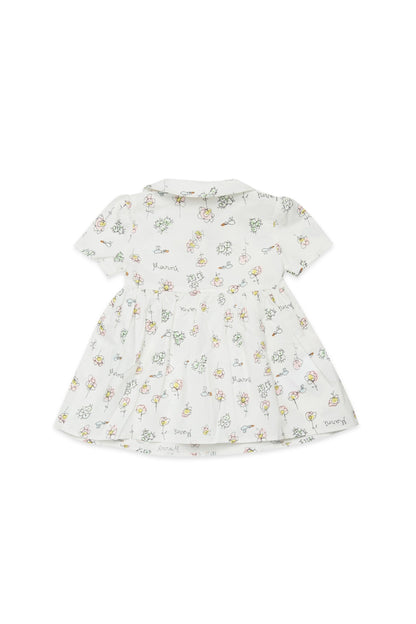 Collard floral print dress Marni