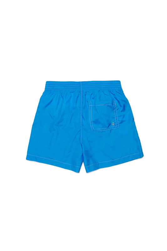Swim shorts with contrast stitch