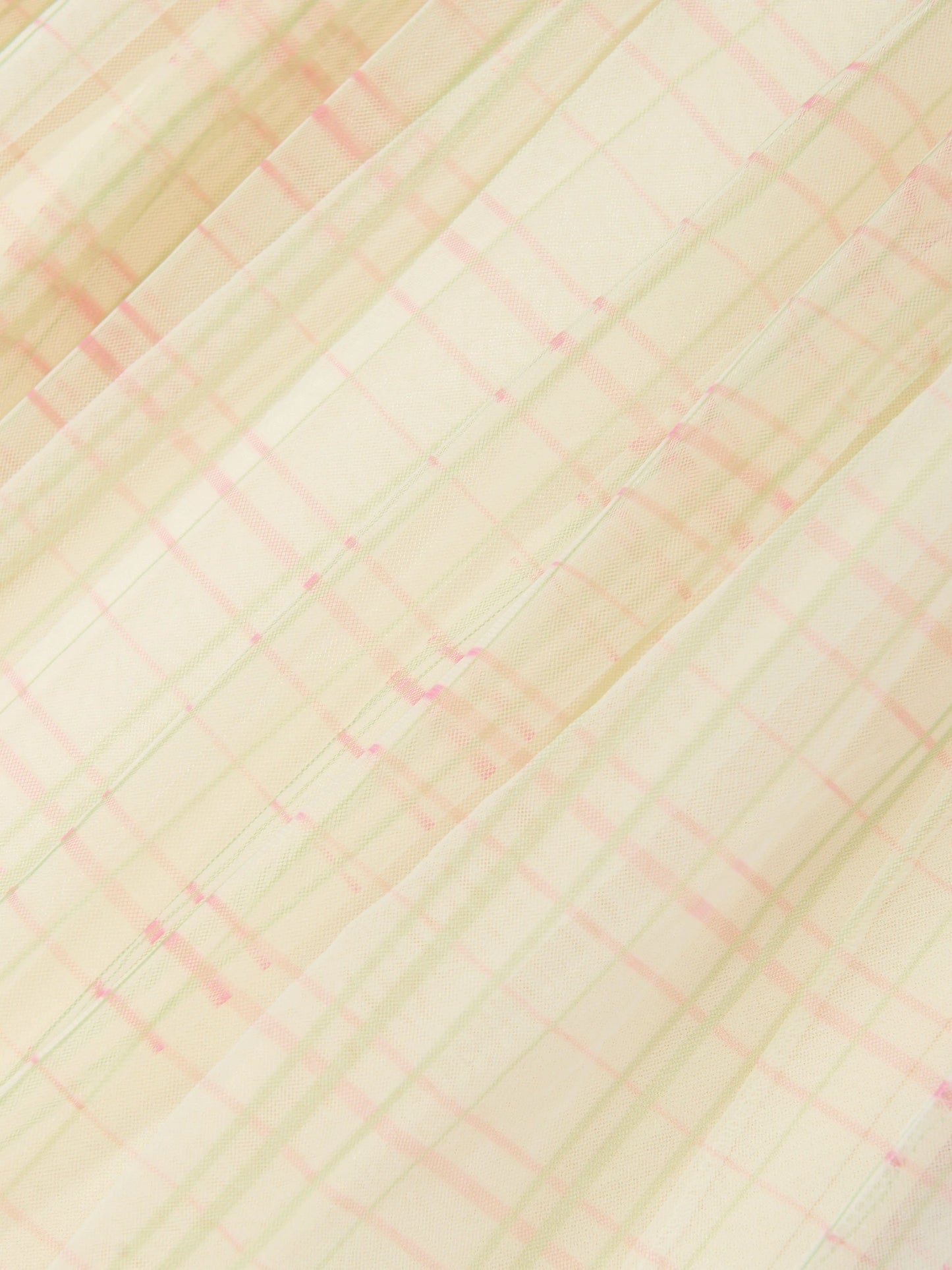 Plaid Tulle Dress Marni