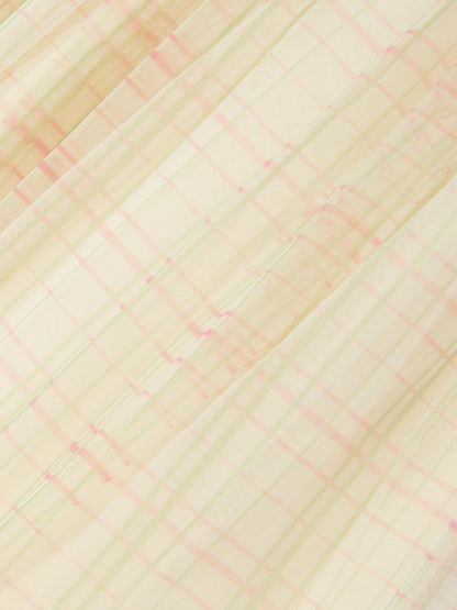 Plaid Tulle Dress Marni