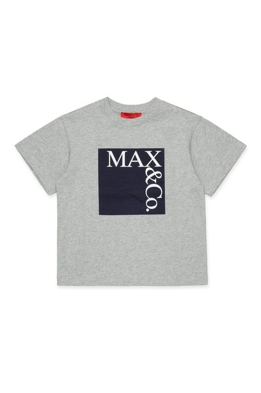Icon T-shirt in melange jersey