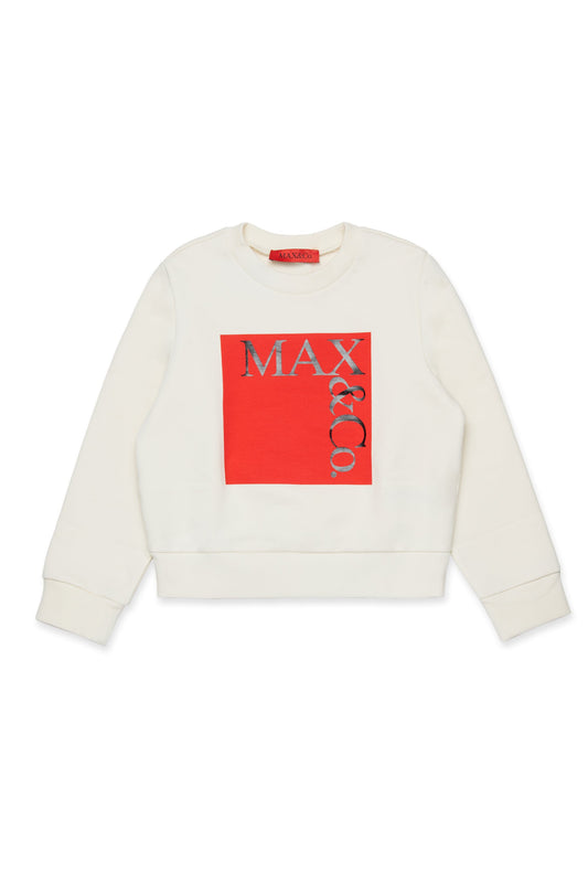 Branded crewneck sweatshirt