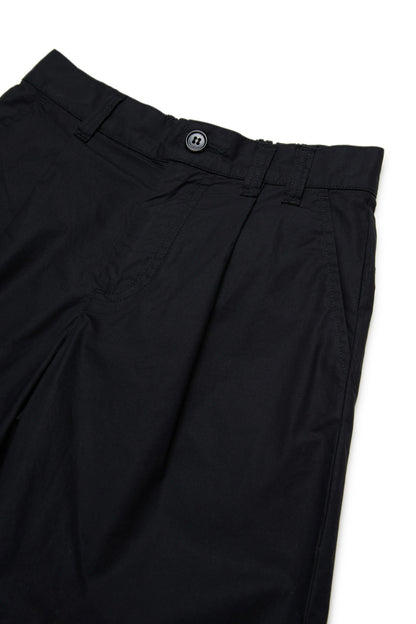 Refined Cotton Pleated Shorts