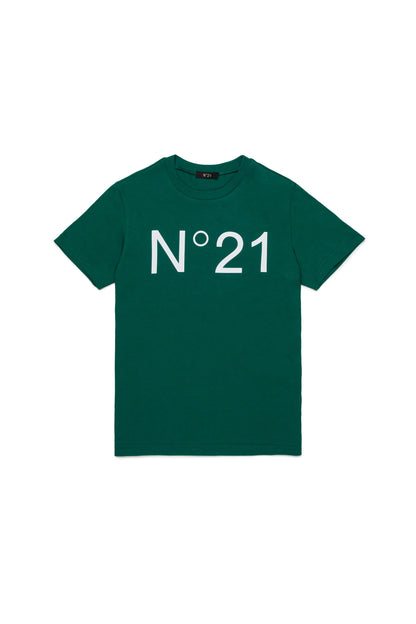 T-shirt in jersey with logo