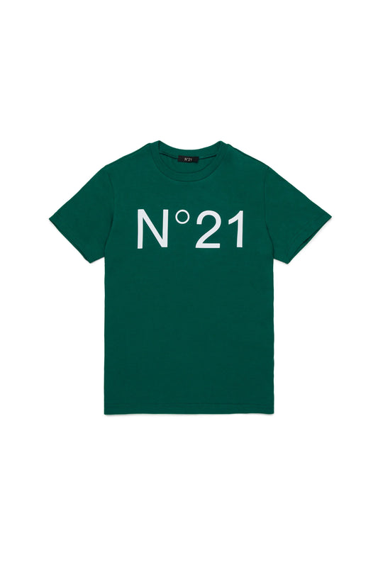 T-shirt in jersey with logo