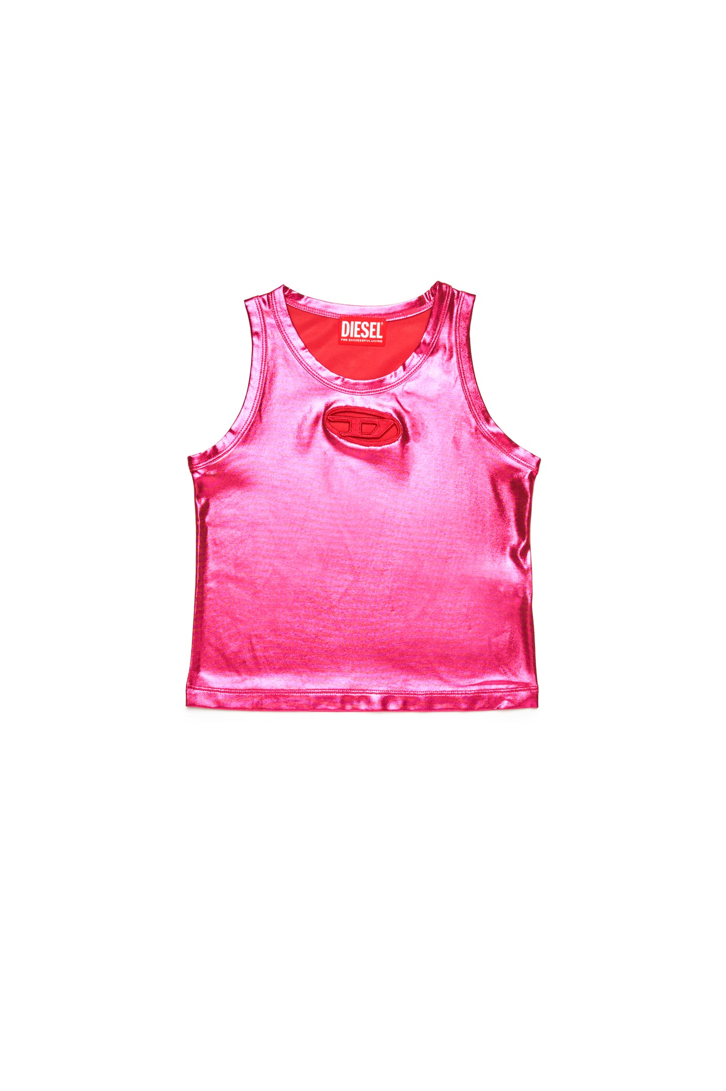 Metallic Sleeveless Top