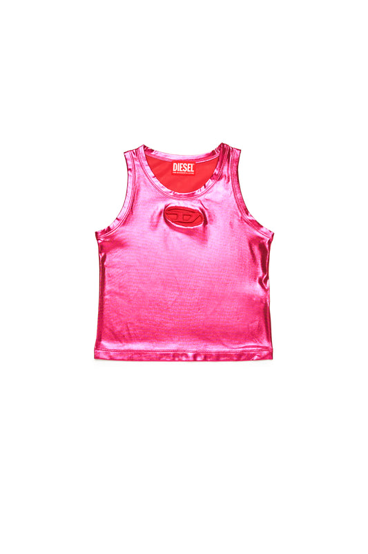 Metallic Sleeveless Top