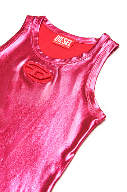 Metallic Sleeveless Top