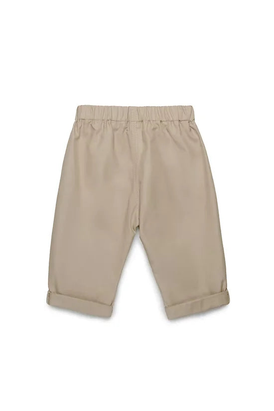 Branded Gabardine Pants