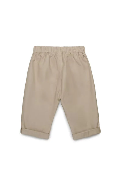 Branded Gabardine Pants