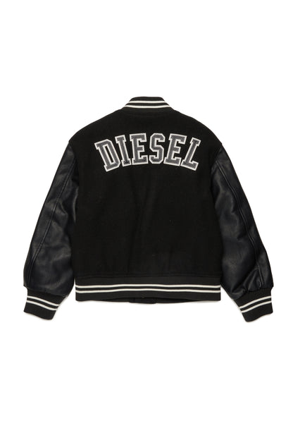 Varsity jacket with Diesel patch