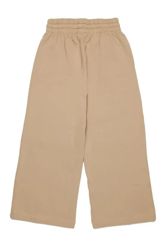 Heart print wide trouser