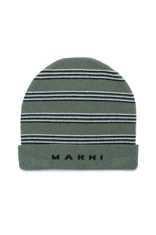 Wool-blend Beanie