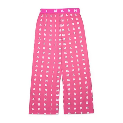 Logo Print Pants
