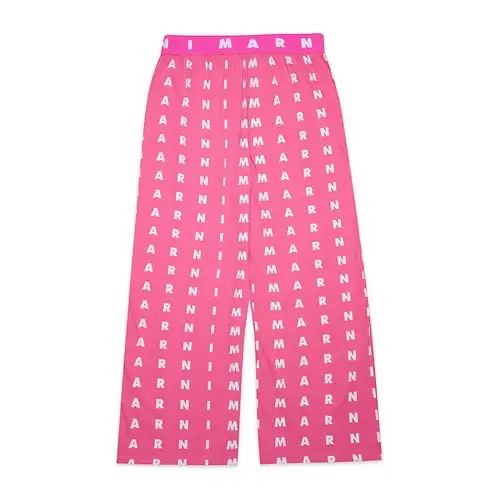 Logo Print Pants