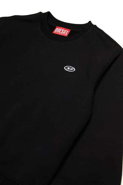 Oval D branded crew-neck sweatshirt