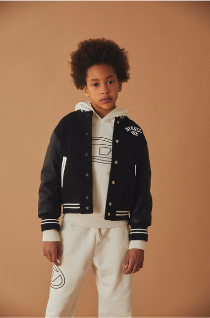 Varsity jacket with Diesel patch