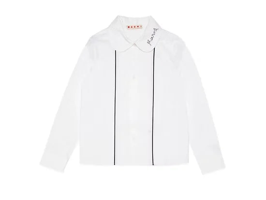 Collared Poplin Shirt