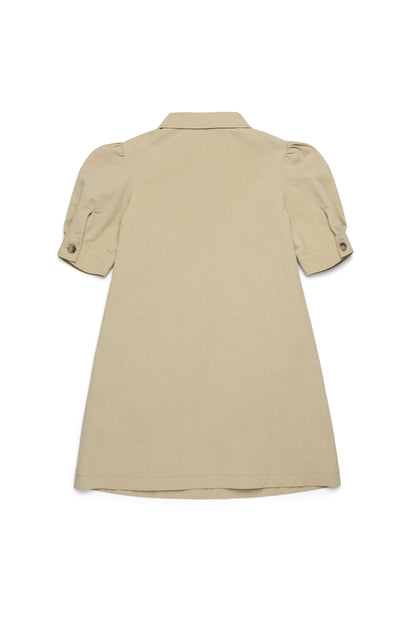 Collard Gabardine Dress