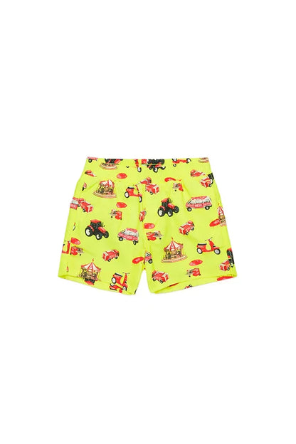 Printed swim shorts