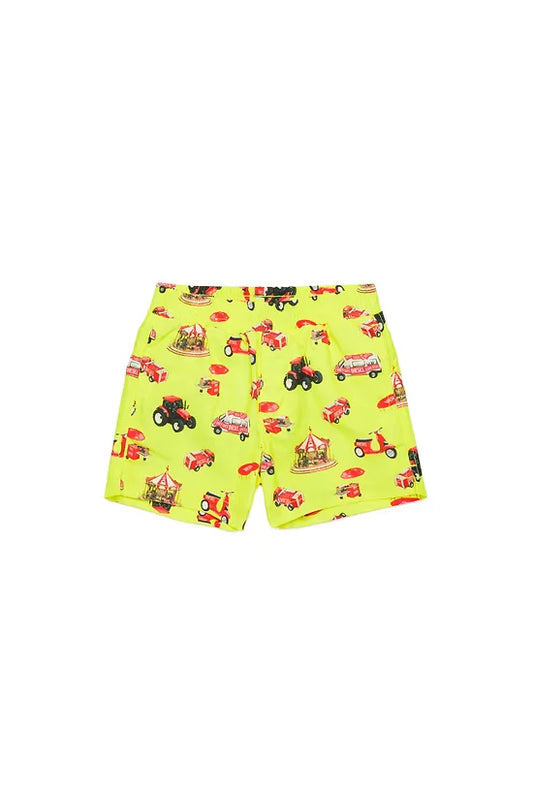 Printed swim shorts