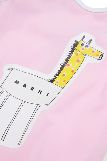 Giraffe Print One-Piece Swimsuit