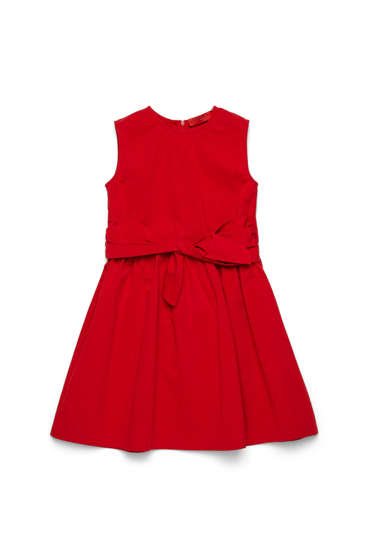 Front-tie Sleeveless Dress