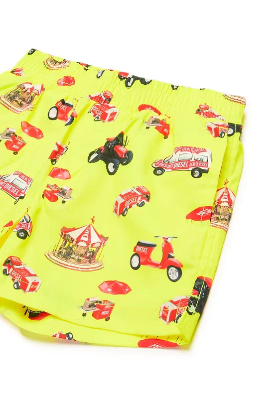 Printed swim shorts