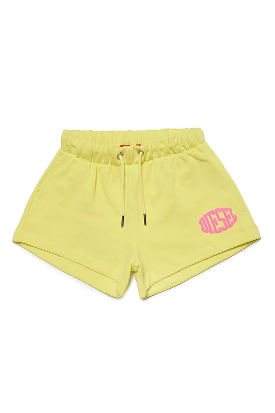 Puffy Print Fleece Shorts