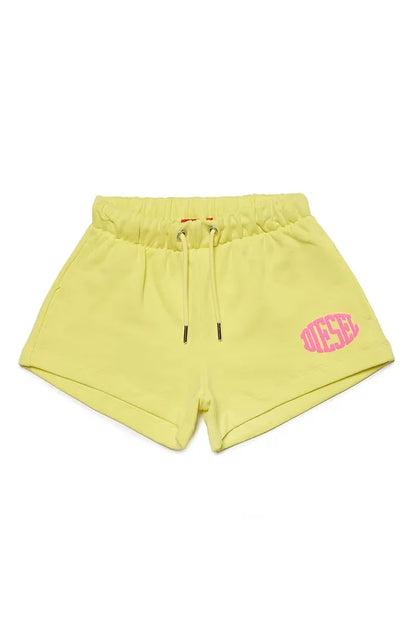 Puffy Print Fleece Shorts