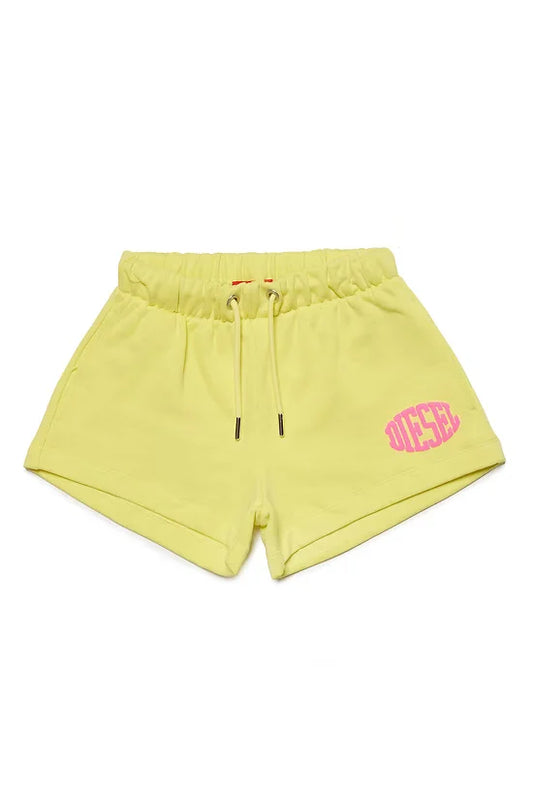 Puffy Print Fleece Shorts