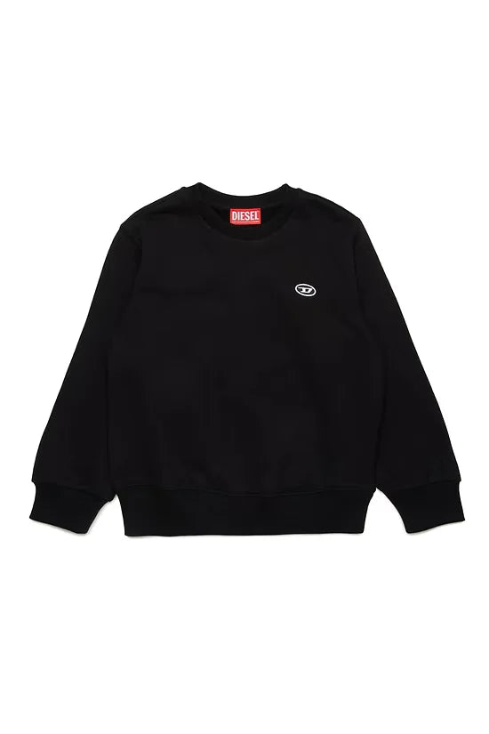 Oval D branded crew-neck sweatshirt